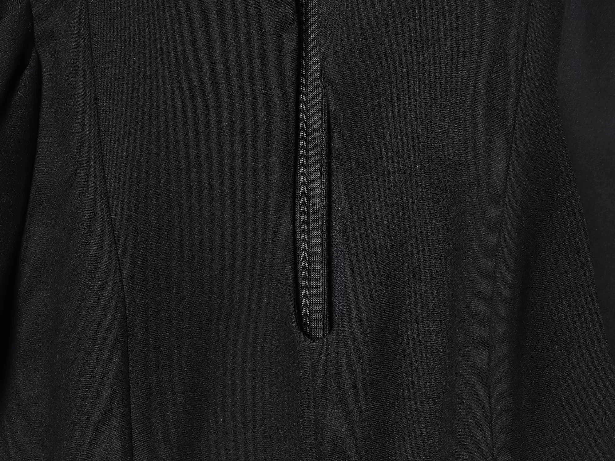 Elegant Puff Sleeve Summer Short Dress with Zipper — Image 17