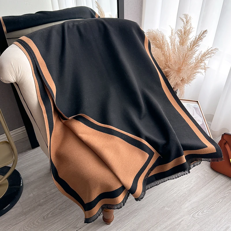 Warm Solid Scarf — Image 4
