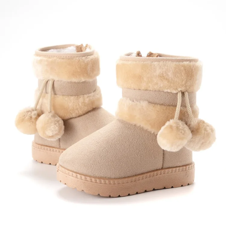 Girls' Thick Warm Boots — Image 4