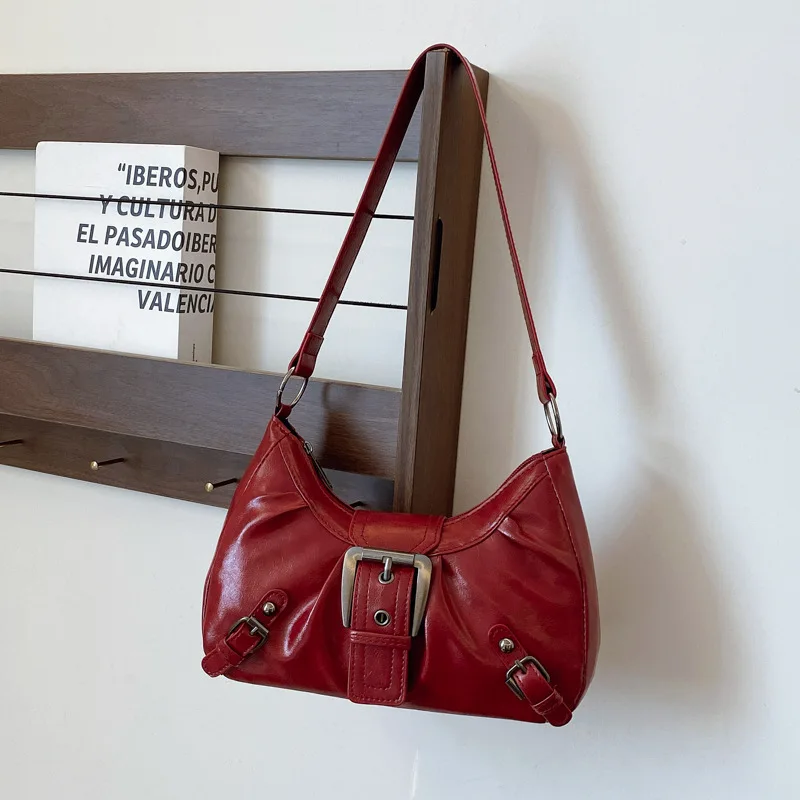 Retro Large-Capacity Pleated Bag — Image 32