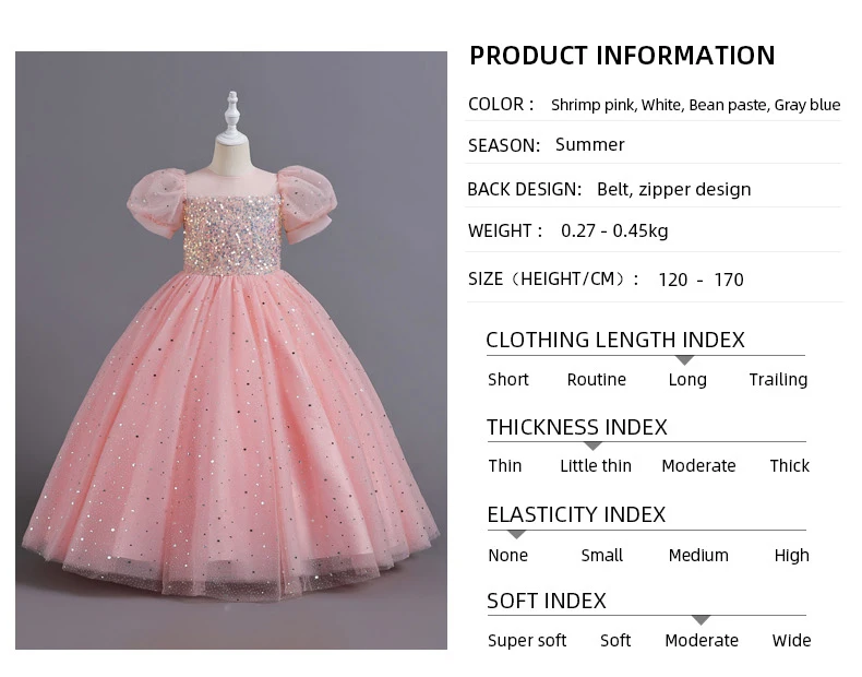 Girls' Sequin Dress