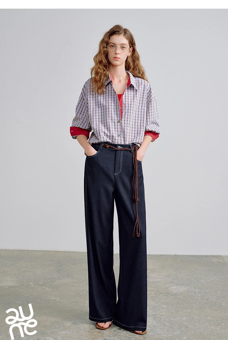 Plaid Spring Formal Shirt — Image 15