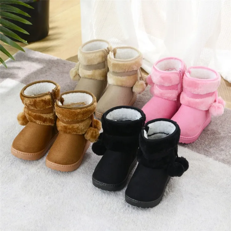 Girls' Thick Warm Boots — Image 12