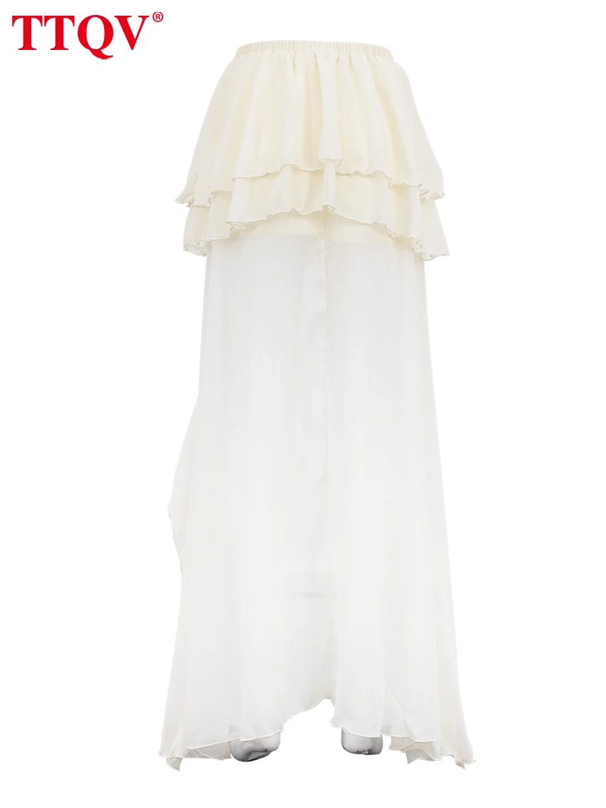 Casual Loose Pleated Skirt — Image 9