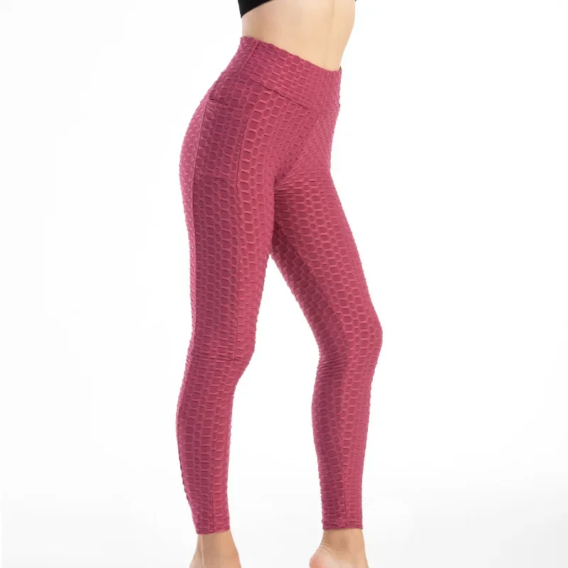 Stretchy Gym Leggings with Pocket — Image 56