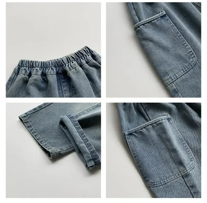 Kids' Solid Autumn Pants — Image 8