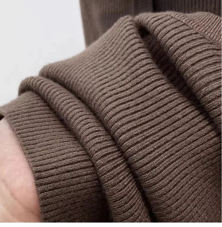Solid Knitted Pullover — Image 17