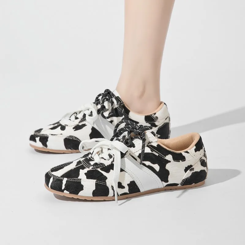 Leather Flat Shoes — Image 14