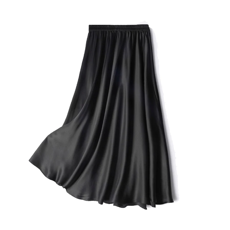 Silk Pleated Skirt — Image 16