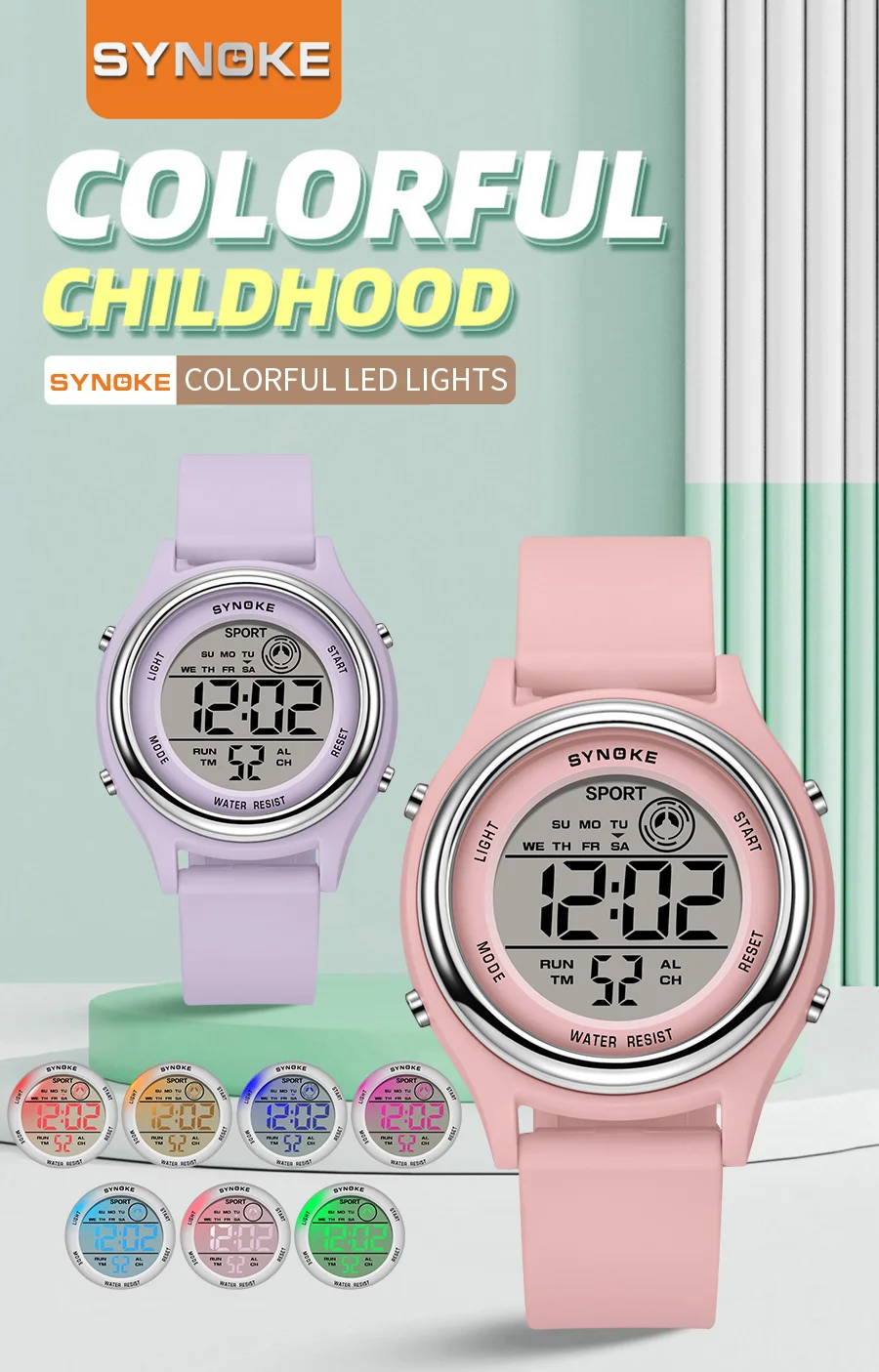 Kids' Water-Resistant Watch — Image 5