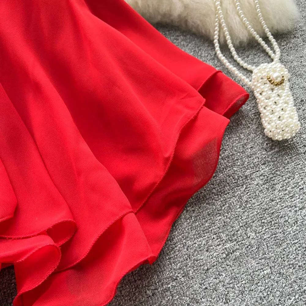 Sleeveless Ruffled Summer Crop Top — Image 21