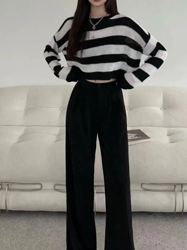 Vintage Striped Sweater — Image 4