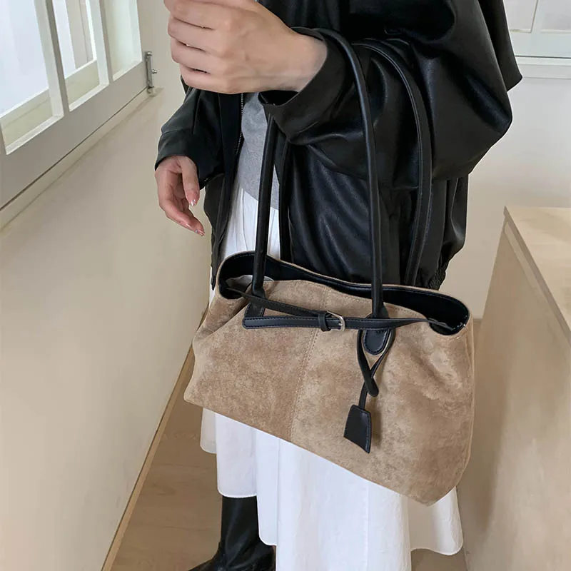 Leather Winter Shoulder Bag — Image 5