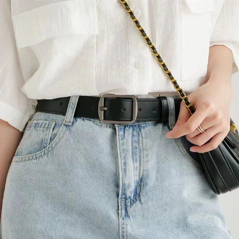 Vintage Faux Leather Belt — Image 8