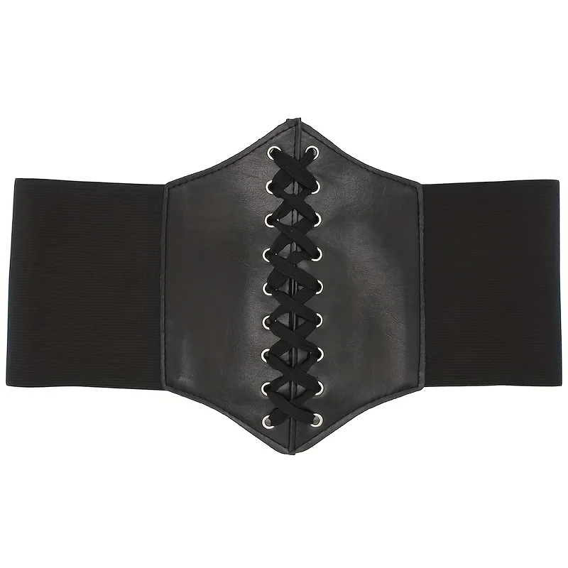 Punk Faux Leather Belt — Image 8