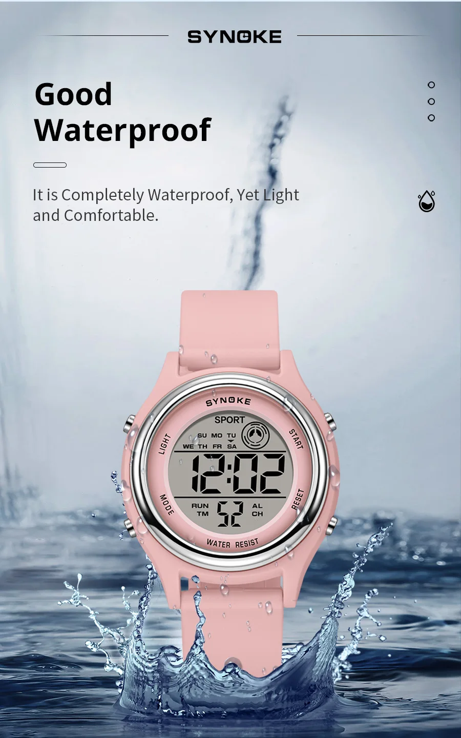 Kids' Water-Resistant Watch — Image 8