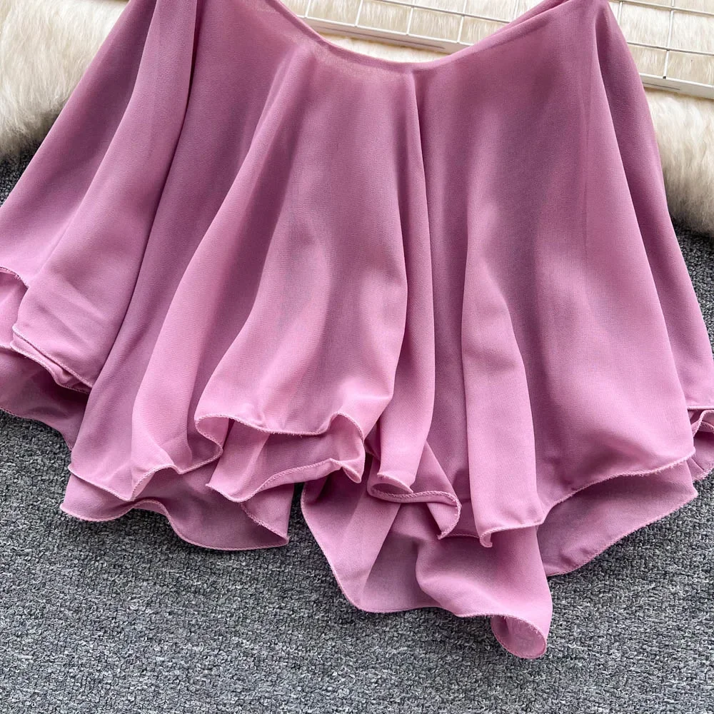 Sleeveless Ruffled Summer Crop Top — Image 14