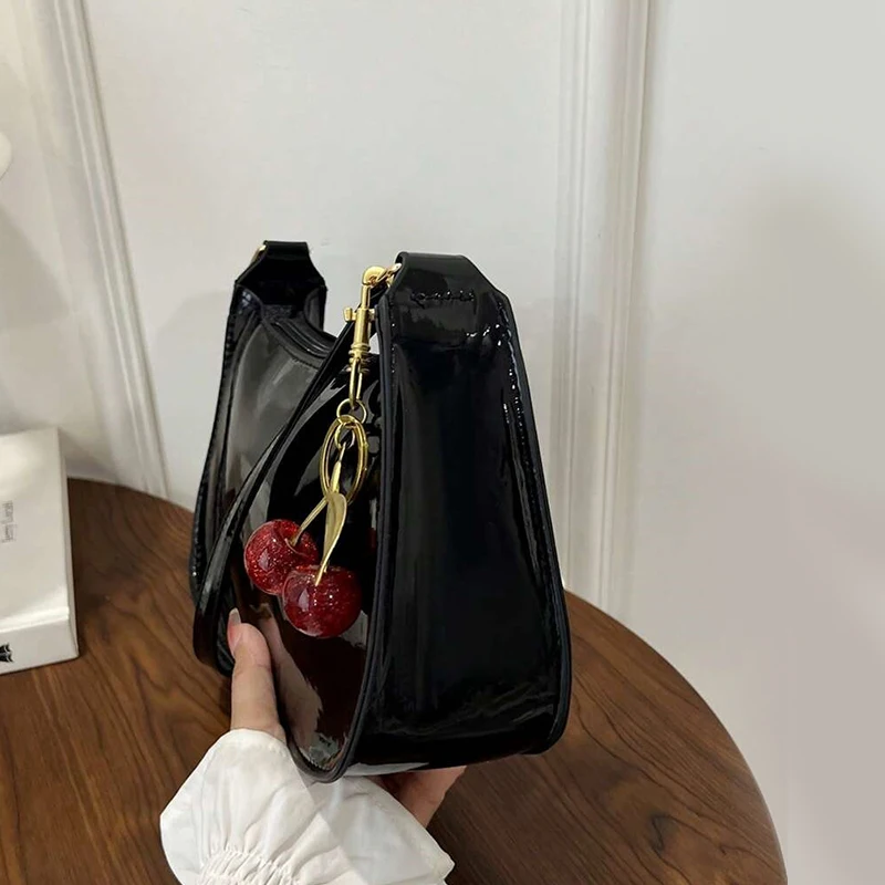حقيبة كتف بطراز كلاسيكي جلد صناعي — صورة 22