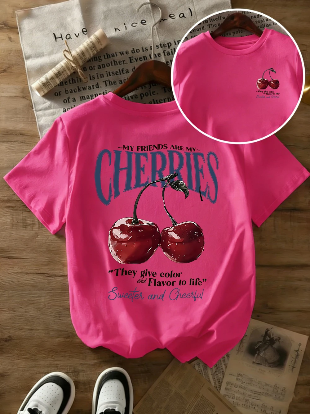 Cotton Summer T-Shirt — Image 21