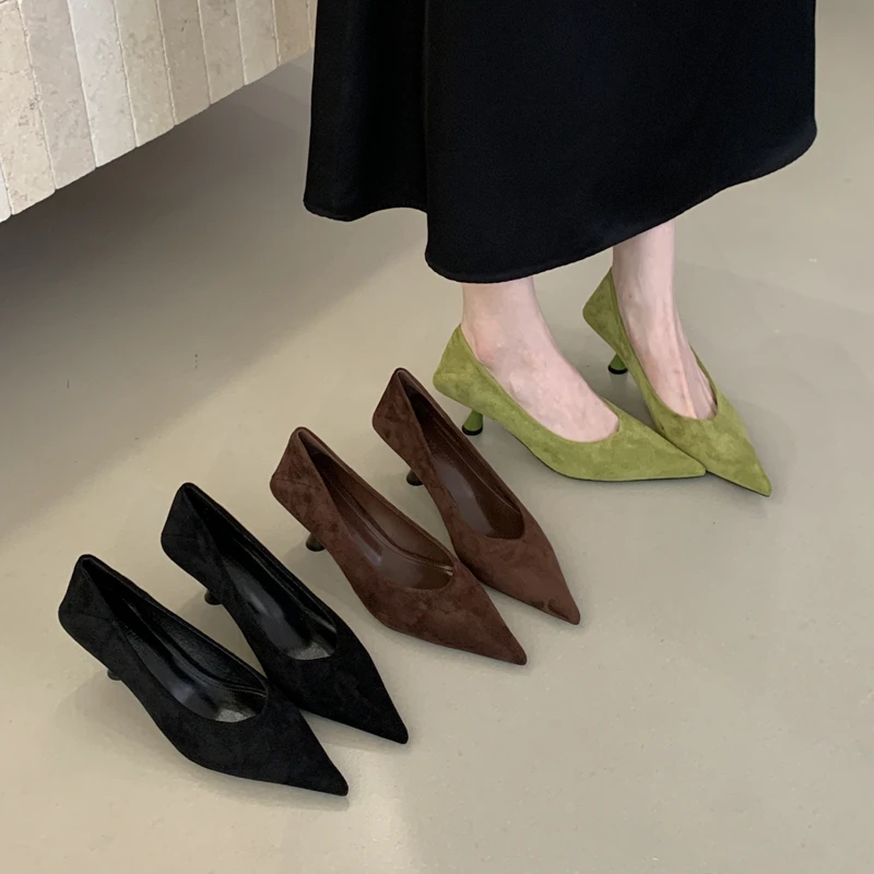 Elegant Pointed-Toe High-Heel Shoes — Image 6
