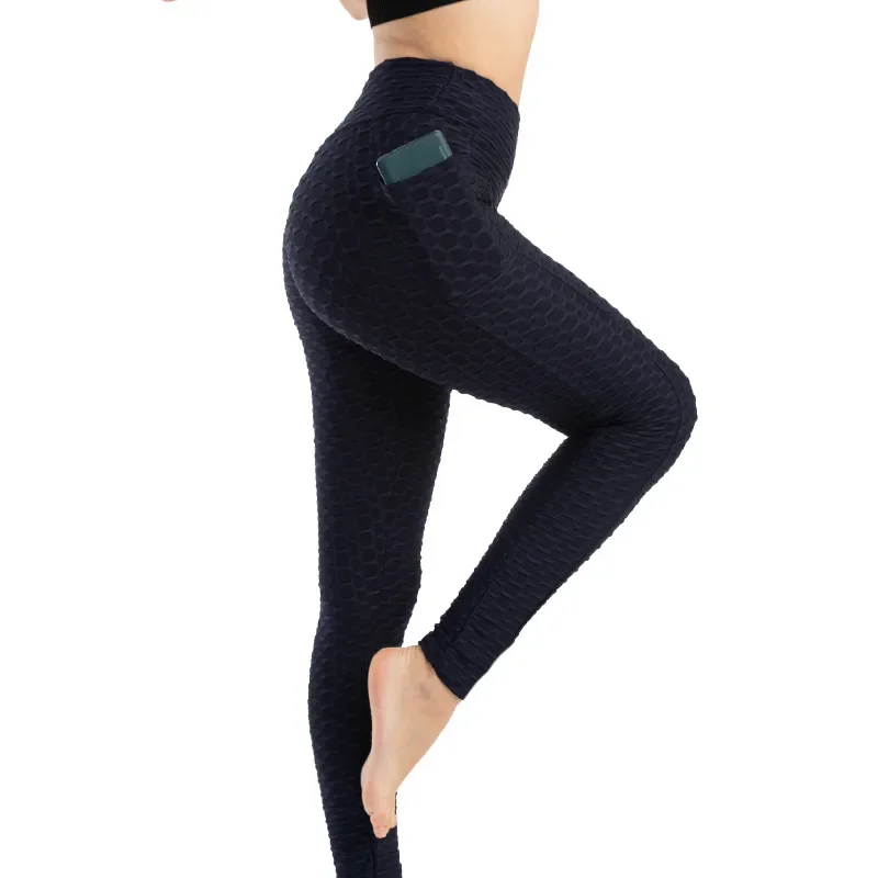 Stretchy Gym Leggings with Pocket — Image 20