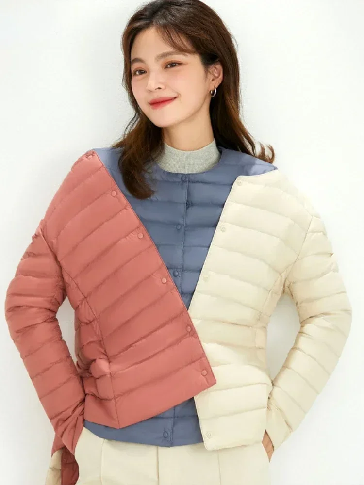 V-Neck Down Jacket — Image 7