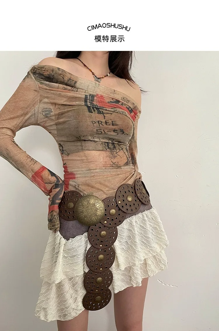 حزام بطراز كلاسيكي للفتيات — صورة 3