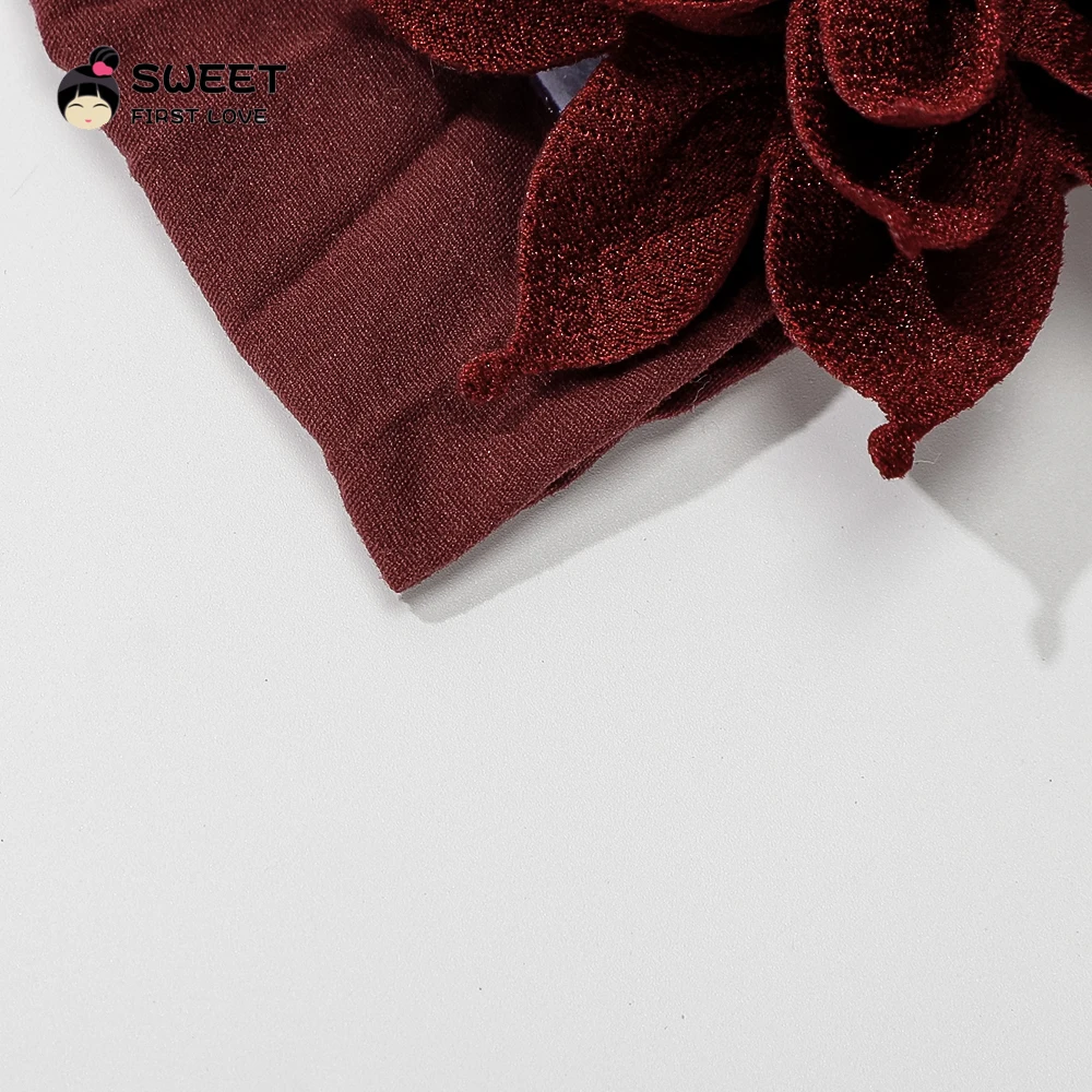 Newborn Floral Headband — Image 3