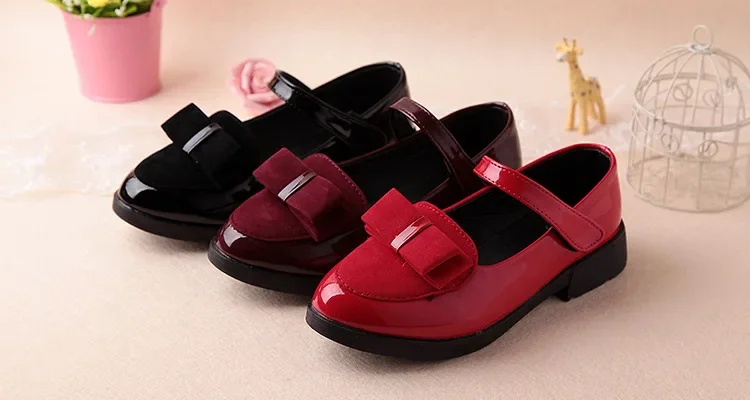 Girls' Flats with Bow — Image 8