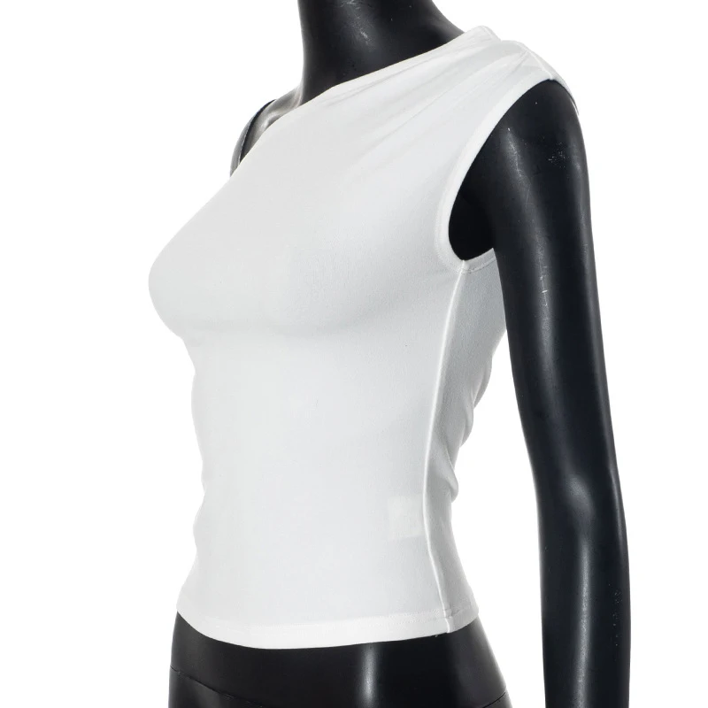 Pleated Summer Crop Top — Image 17