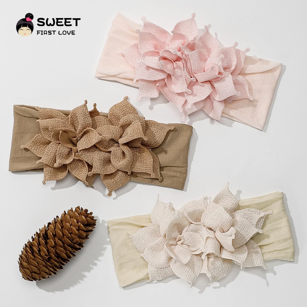 Newborn Floral Headband — Image 4