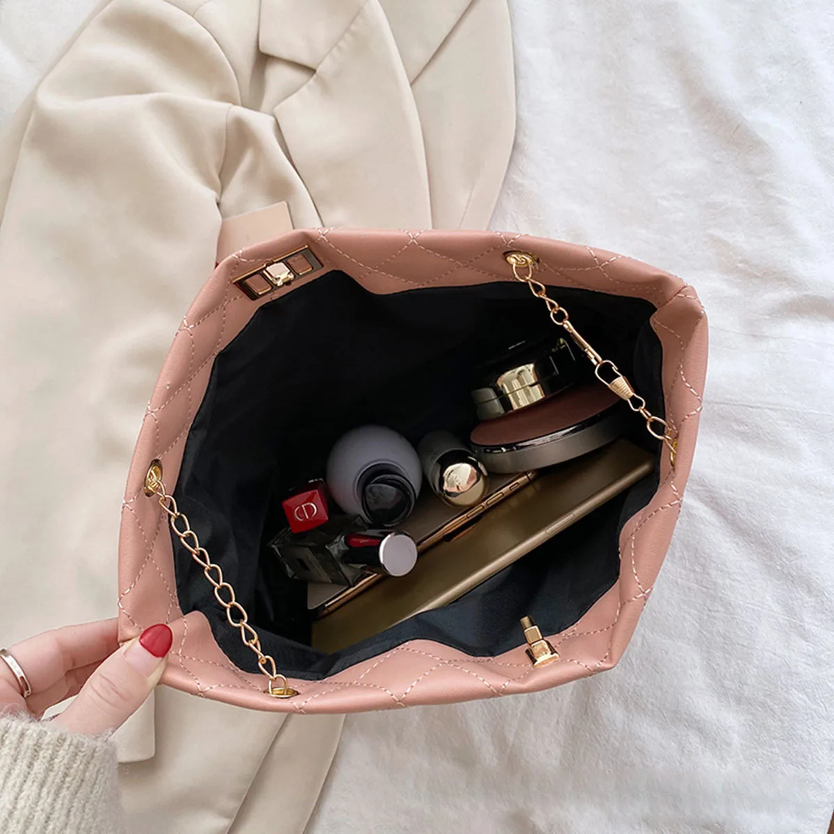 Leather Handbag — Image 6