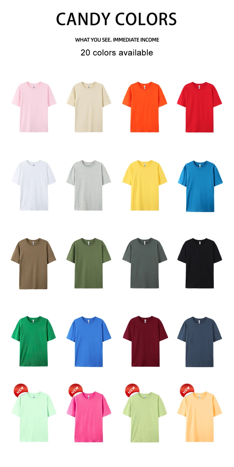 Cotton Summer T-Shirt — Image 12