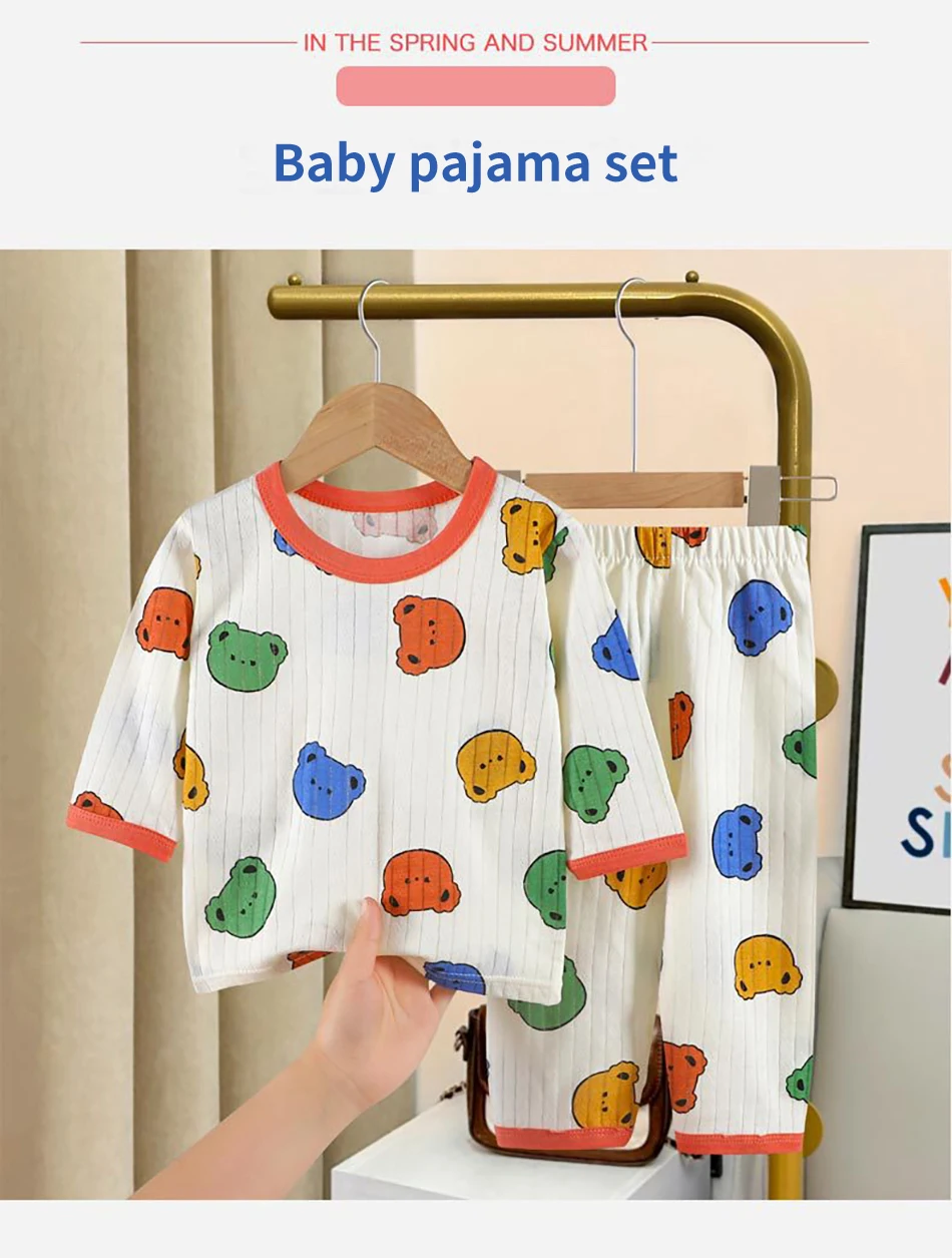 Kids' Long Sleeve Winter Pajamas — Image 7