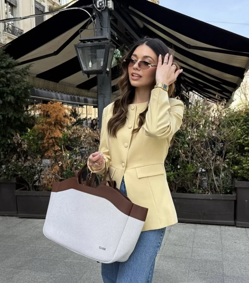 Retro Round Neck Blazer — Image 6
