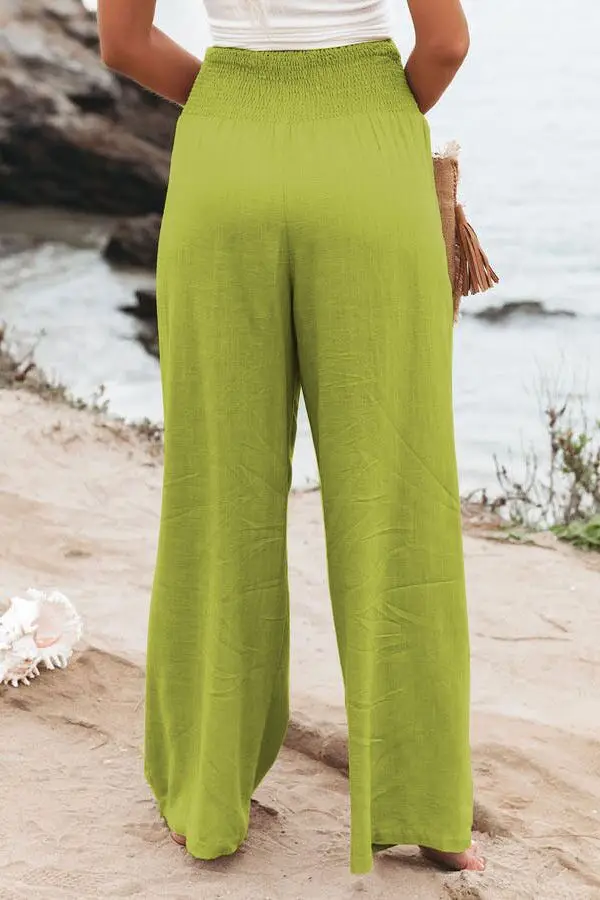 Casual Beach Pants with Drawstring — Image 8