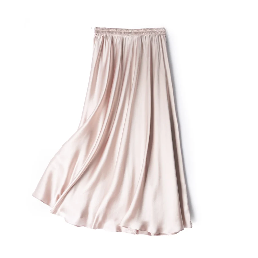 Silk Pleated Skirt — Image 17