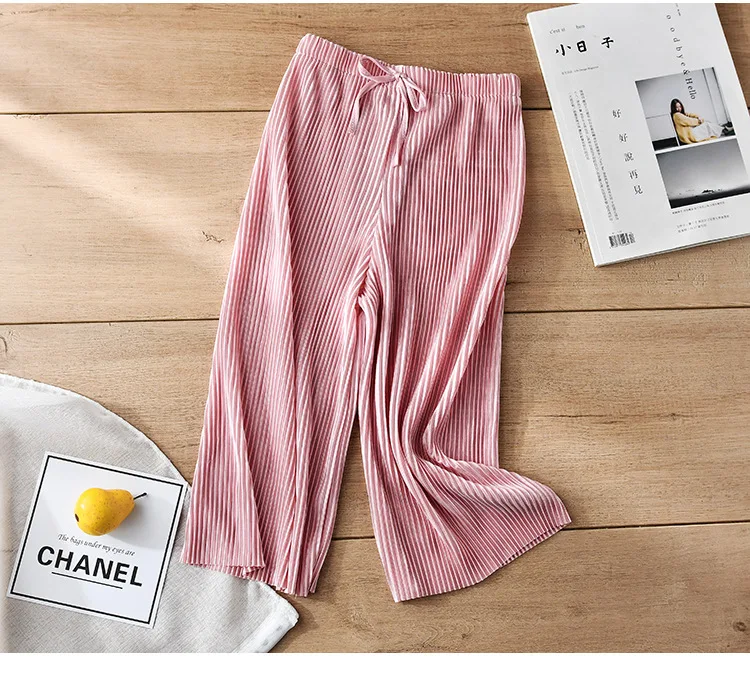 Kids' Pleated Summer Wide-Leg Pants — Image 13