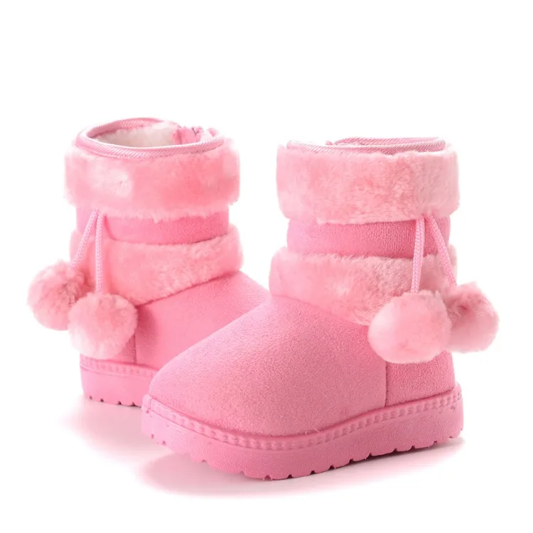 Girls' Thick Warm Boots — Image 3