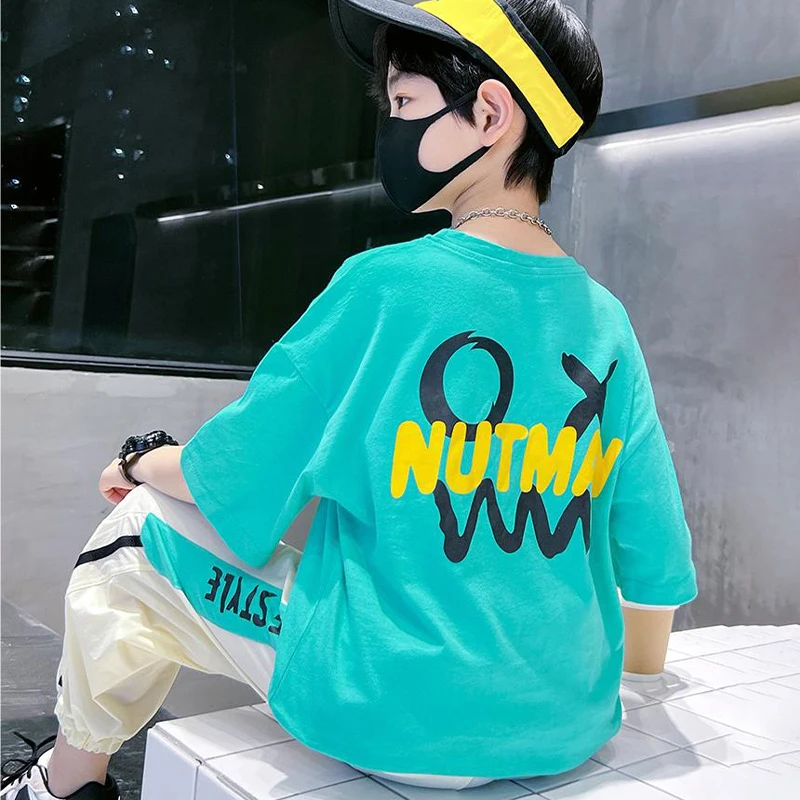 Boys' Cotton Short Sleeve Summer Set — Image 8