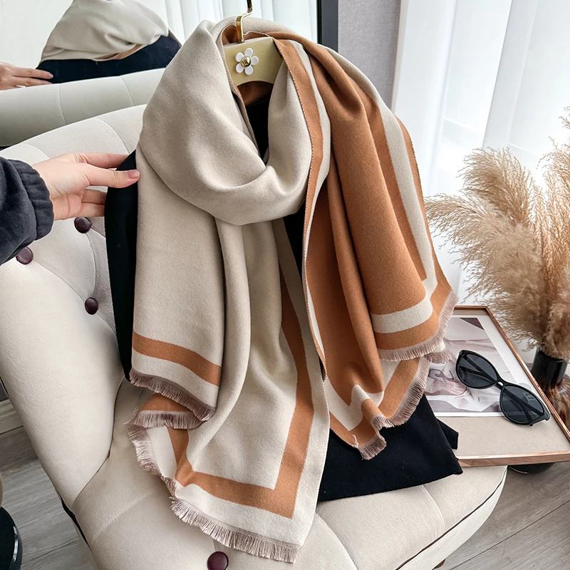 Warm Solid Scarf — Image 14