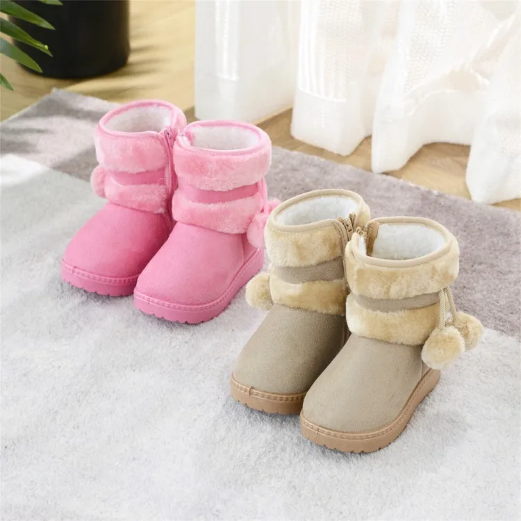 Girls' Thick Warm Boots — Image 7