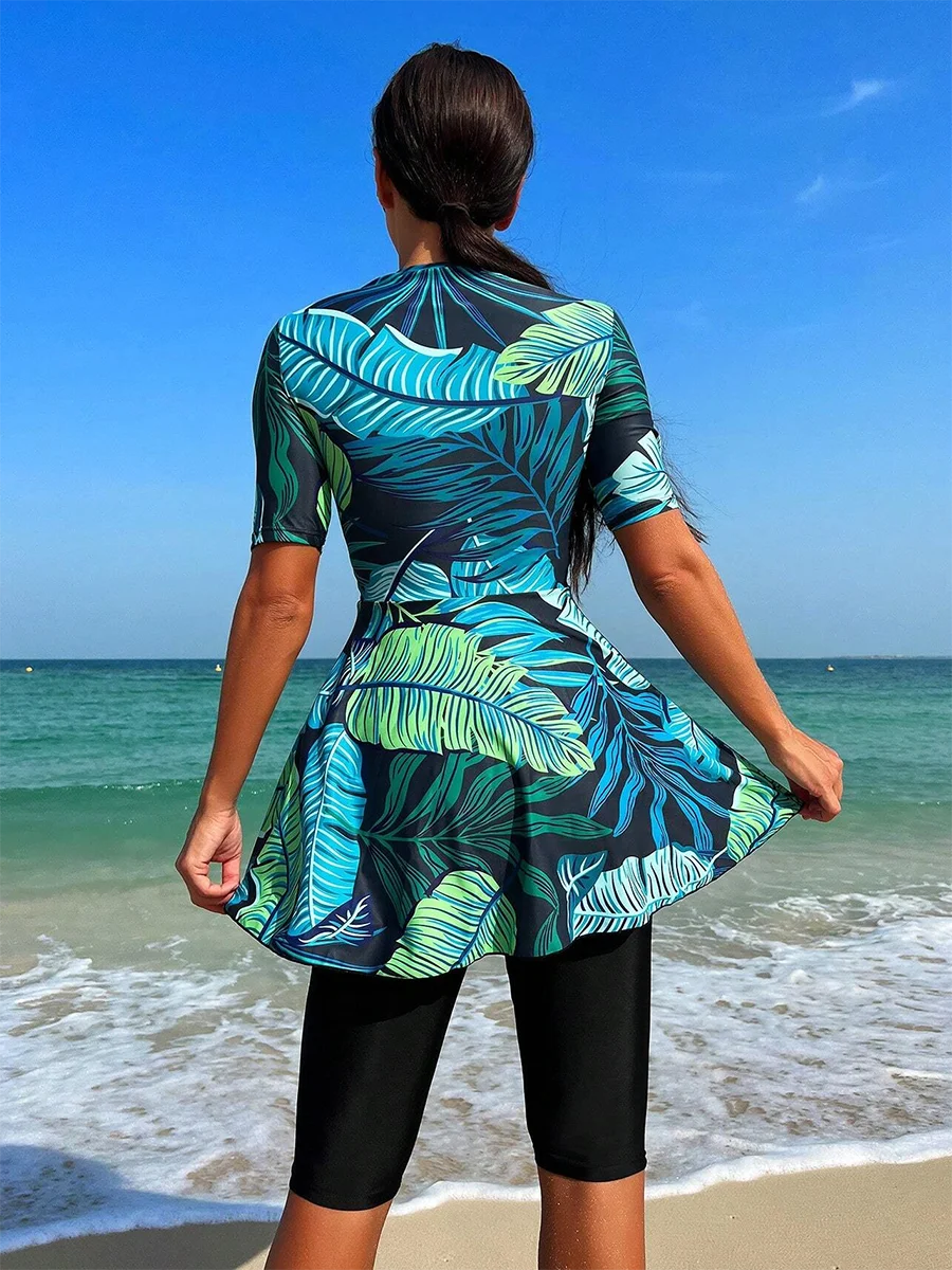 3-Piece Floral Swimsuit — Image 8