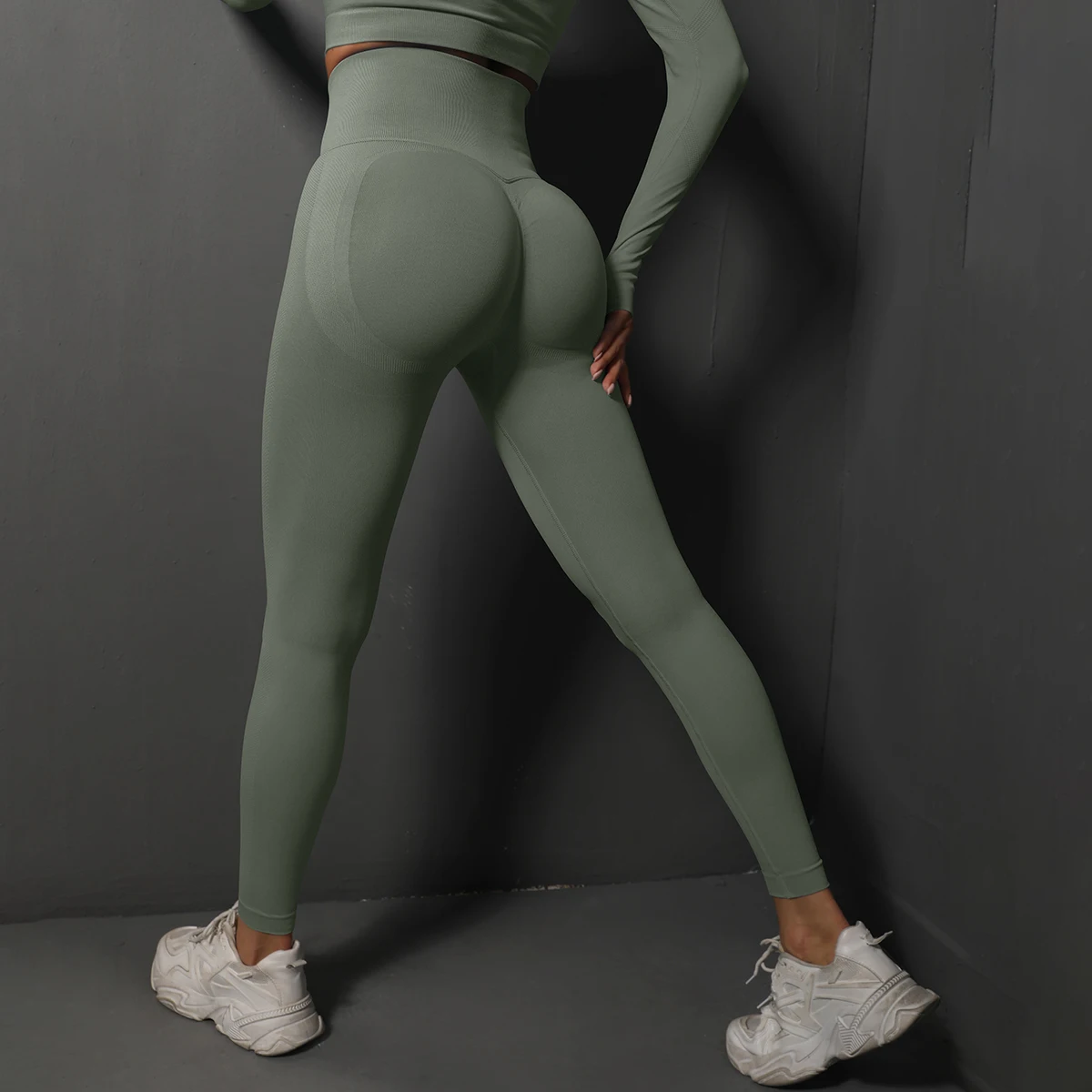 Seamless High-Waisted Leggings — Image 35