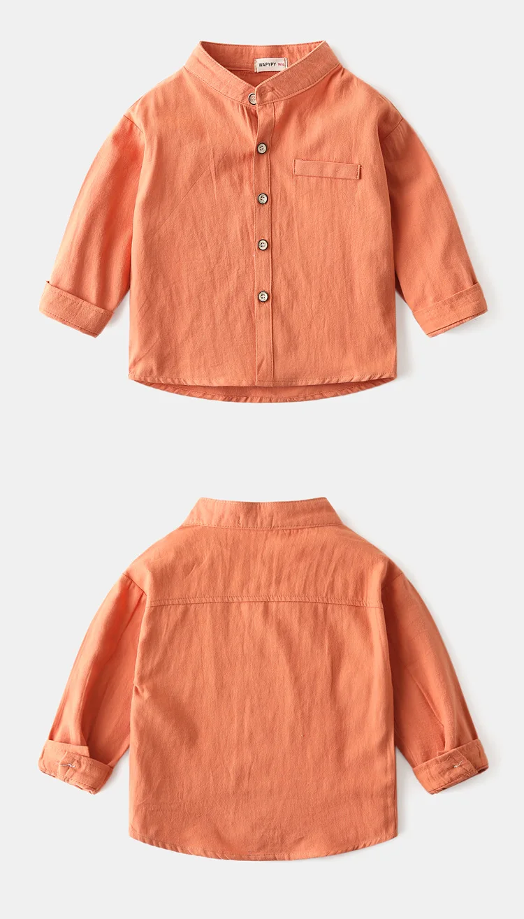 Boys' Elegant Cotton Shirt — Image 8
