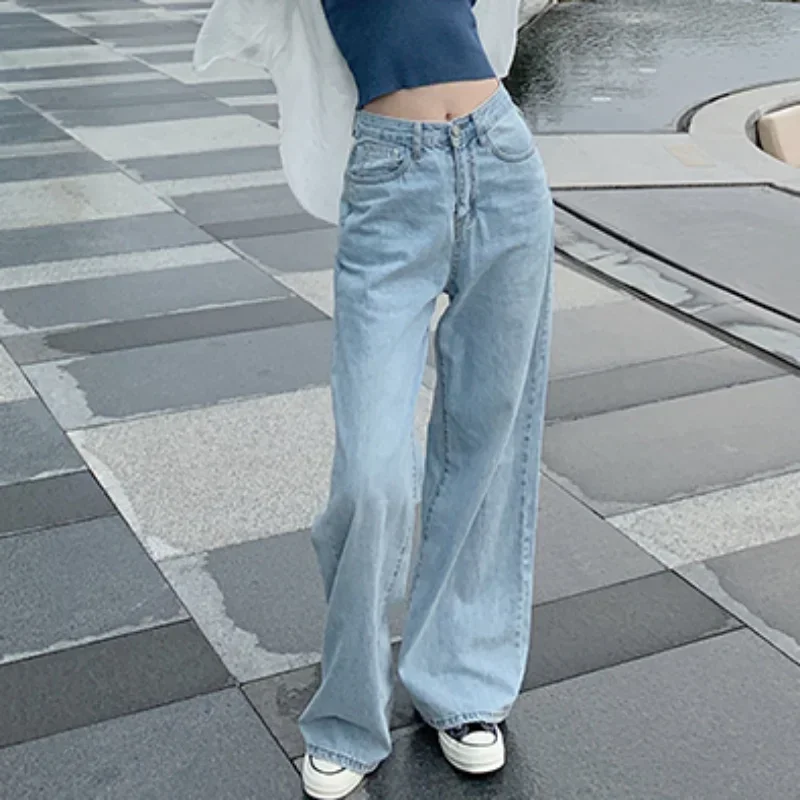 Retro Loose Denim Pants — Image 8
