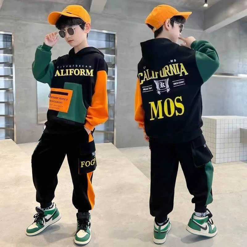 Boys' 2-Piece Hooded Autumn Set — Image 2