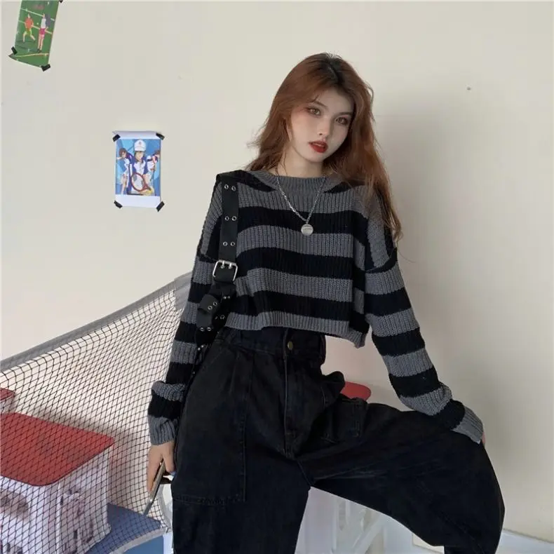 Vintage Striped Sweater — Image 5