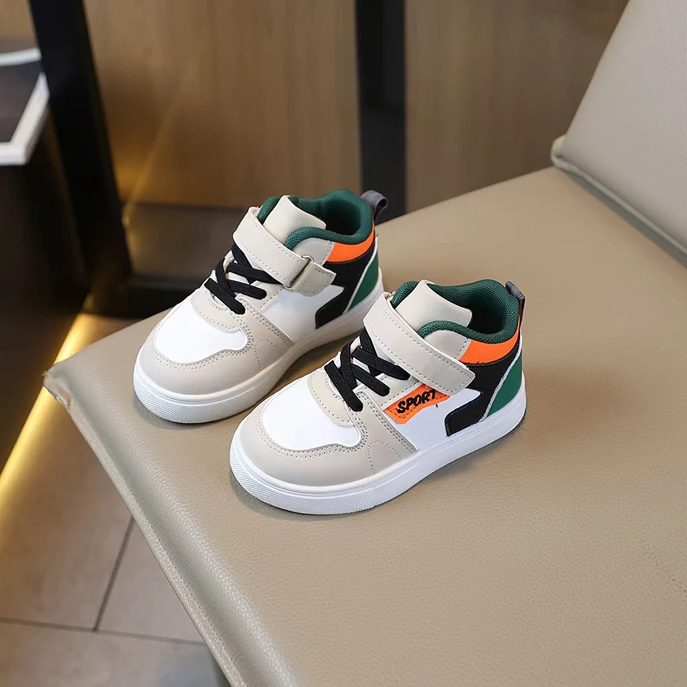 Baby Casual Lightweight Lace Sneakers with Drawstring — Image 2