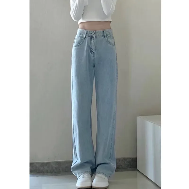 Vintage Autumn Straight Denim Pants — Image 9